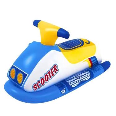 Imagem de Bóia Inflável Bote Infantil Unissex Jet Ski Scooter Para Piscina Praia