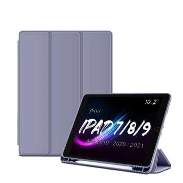 Imagem de Capa case Para Apple iPad 9ª geração 10.2Com Compart. Pen Menor Preço 