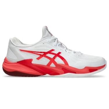 Imagem de Tênis Asics Court FF 3 Novak Branco e Vermelho Masculino