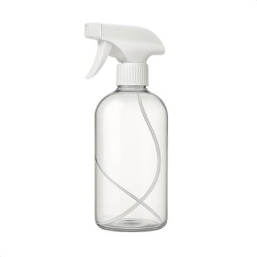 Imagem de Frascos Borrifador Spray Pulverizador com Válvula Multiuso Transparente 500ml (Branco, 1)