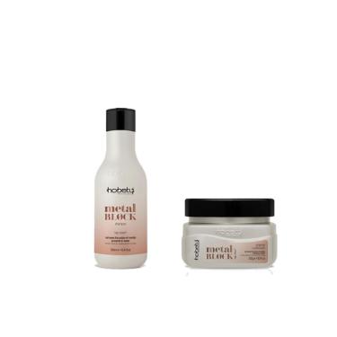 Imagem de Hobety Kit Detox Metal Block Shampoo E Creme Condicionante