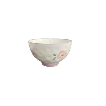 Imagem de Pratos de cerâmica japoneses simples e requintados resistentes a altas temperaturas - tigela de arroz de pedra de 12,7 cm