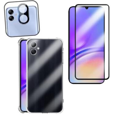 Imagem de Kit Capinha Antishock + Película de Vidro 3D + Lente Câmera para Galaxy A05