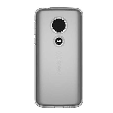 Imagem de Speck Capa de telefone compatível com Motorola Moto G6 Play, capa com pedras preciosas, transparente/transparente