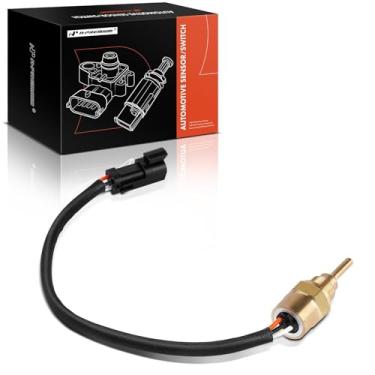 Imagem de A-Premium Sensor de temperatura do líquido de arrefecimento do motor [3 pinos] compatível com modelos Ford, Autocar, Freightliner, International, Kenworth, Peterbilt e Volvo - A9513, Autocar, 3800