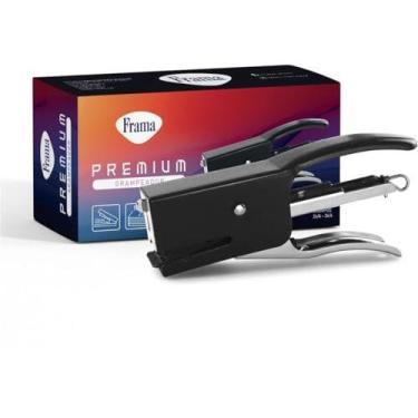 Imagem de Grampeador Alicate P/25Fls 26/6 Metal Preto 15Cm - FRAMA