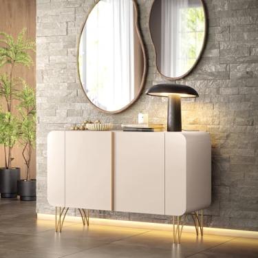 Imagem de Balcão Aparador Buffet Bela Off White- Bela Móveis