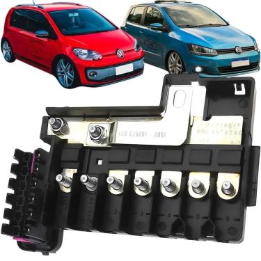 Imagem de Caixa Suporte Fusível Polo Bateria Vw Fox Up Tsi 6R0937550A