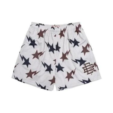 Imagem de Homens Mulheres Verão Malha Praia Board Shorts Fitness Treinamento Tre