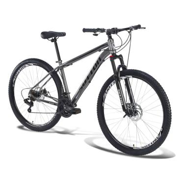 Imagem de Bicicleta Aro 29 Sutton Extreme 21V Shimano Freio a Disco Quadro de Alumínio 21 Marchas com Suspensão Com Trava e Regulagem