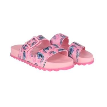 Imagem de Chinelo Do Stitch Summer Papete Infantil Slide Grendene Kids Menina (Rosa, BR, Criança de 4 a 8 anos, Numérico, M, 28)