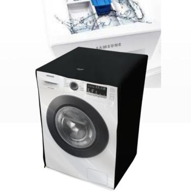 Imagem de CAPA PARA LAVADORA SAMSUNG 11KG WW4000 TRANSPARENTE (Preto)