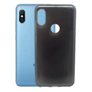 Imagem de Capa Capinha Silicone Para Redmi Note 6 Pro Transparent Fume - Mustang