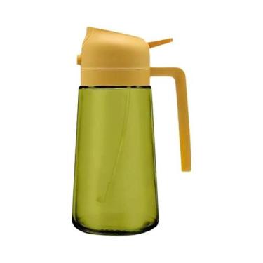 Imagem de Spray De Azeite De Oliva 2 Em 1 Em Vidro Escuro, Dispensador À Prova D