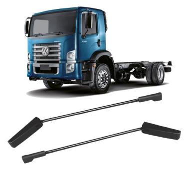 Imagem de Par tirante ferro espelho caminhão vw constellation - FABBOF