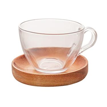 Imagem de CONJUNTO 6 XÍCARAS CHÁ COM PIRES MADEIRA LIPTUS 190ml