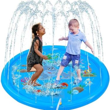 Imagem de Brastoy Piscina Chafariz Infantil 170cm Splash Sprinkler Pad (Golfinho)