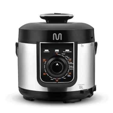 Imagem de Panela de Pressão Elétrica 5L com Função de Manter Aquecido, 220V 900W Inox Multi - GO084