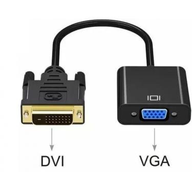 Imagem de Adaptador Dvi-D Macho X Vga Femea Lt-226