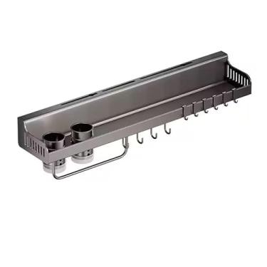 Imagem de Prateleira de Parede para Cozinha Porta Tempero Condimentos (50x14x8.5CM)