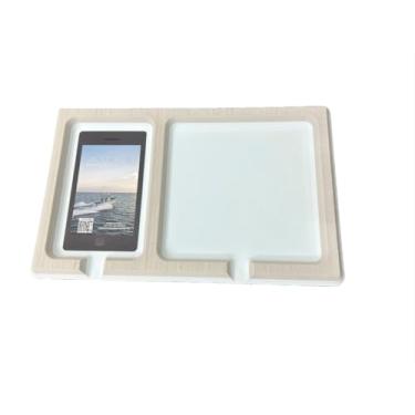 Imagem de Next Level Inc | SeaDek | Painel duplo de 20 mm para barco | Celular de espuma e acessórios painel de barco | Suporte adesivo | Compartimentos separados para telefones e ferramentas de pesca/navegação