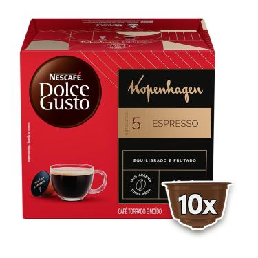 Imagem de NESCAFÉ Dolce Gusto Kopenhagen Espresso 10 cápsulas