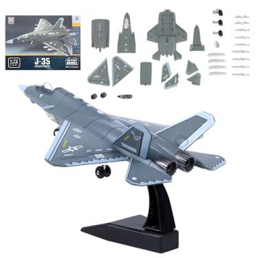 Imagem de YOUNEEDFUL 1:72 J35 Airplane Model Simulation Plane Collectable Display Ornament Fighter Aircraft,for Dining Table Coffee Shop Bar Decoration Birthday Gift