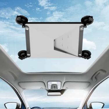 Imagem de Quilom Mini suporte Starlink, mini ventosa Starlink, kit universal de ventosa resistente para janelas de carros, tetos solares, trailers, barcos, suporte seguro para sinal de satélite estável durante