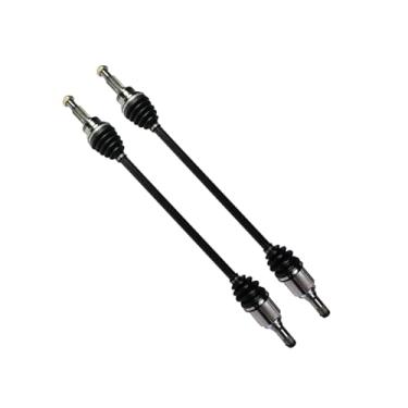 Imagem de CAROCK Conjunto de eixo traseiro CV compatível com Ford Explorer 2011-2019, 2,3L 3,5L turboalimentado, eixo de junta CV traseira esquerda e direita