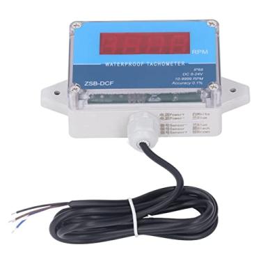 Imagem de Motor Tacômetro Medidor de Velocidade Sensor Ip68 à Prova Dip68 água Led Display Digital Dc 8v24v para Navio Equipamentos Mecânicos Máquina Energia Eólica