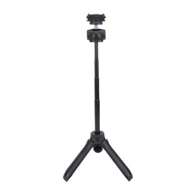 Imagem de Sanpyl Tripé de Câmera e Bastão de Selfie Dobrável Com Cabeça Esférica de 360° Suporte Magnético para Fotos de Grupo - Melhorando a Qualidade do Vídeo - ABSLiga de AlumínioSilicone