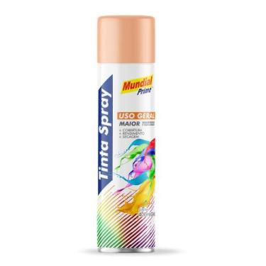Imagem de Tinta spray 400ml mundial prime ug pessego - AEROFLEX