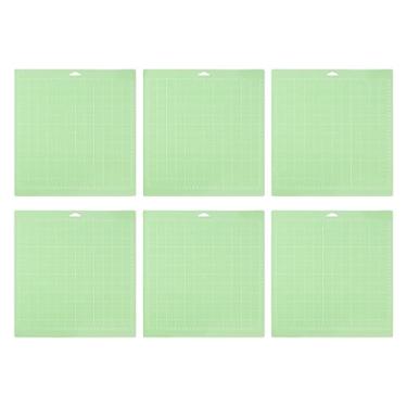 Imagem de MAVIS LAVEN 6PCS Tapete de Corte Com Grade Auto-regenerável Tapete para Máquina de Letras 12x12 Polegadas Com Linhas para Costura Artesanato DIY