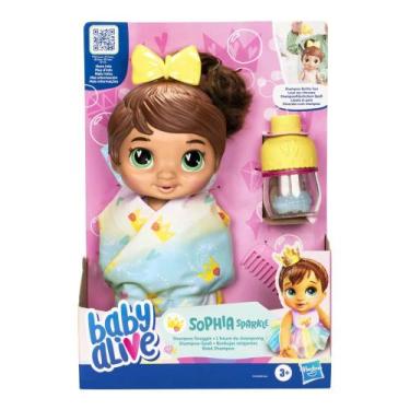 Imagem de Boneca Baby Alive Bebê Shampoo Sophia Sparkle - Hasbro, Rosa, Baby Ali