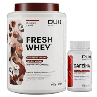 Imagem de Fresh Whey Isolado Hidro Belga 900G Cafeina 90 Caps - Dux - Dux Nutrit
