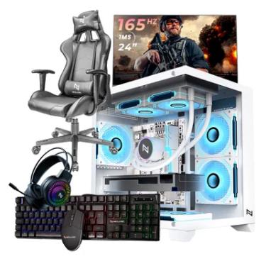 Imagem de PC Gamer Completo Ryzen 5 5600gt, 16gb 3200mhz, (radeon Vega 7 Integrado), A520m Dx, SSD 480GB, 500w 80 Plus, 3 Fans, Cadeira, Neologic - Nli89156