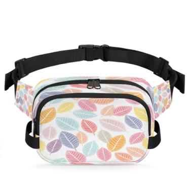 Imagem de Pochete de coração rosa amor para mulheres e homens com alça ajustável, bolsa transversal, bolsa de peito, bolsas de bumbum, bolsa de estilingue, Cor 21