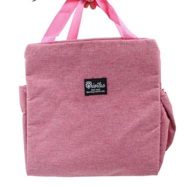 Imagem de Bolsa Marmita Lancheira Termica Casual Discreta Adulto Trabalho Faculdade