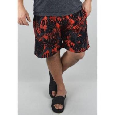 Imagem de Short Estampado Elastano Plus Size Grande Bermuda xgg floral-Masculino