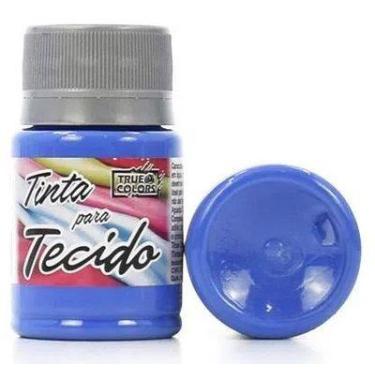 Imagem de Tinta para tecido true colors cor 1065 - azul ultramar 37 ml - no-bran