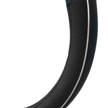 Imagem de Capa de Volante PRETO com Arco Cromado Universal