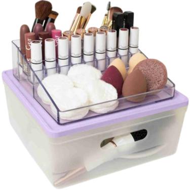 Imagem de Kit Organizador Maquiagem Combo Soul Plus Médio - Dello