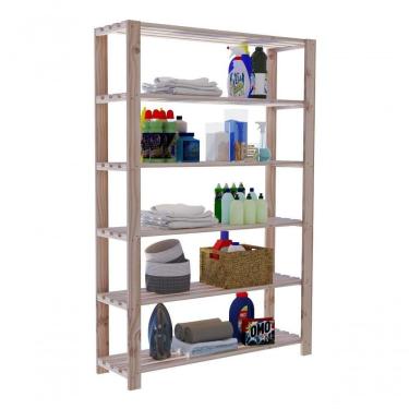 Imagem de Prateleira Pinus Armário Lavanderia Organizadora