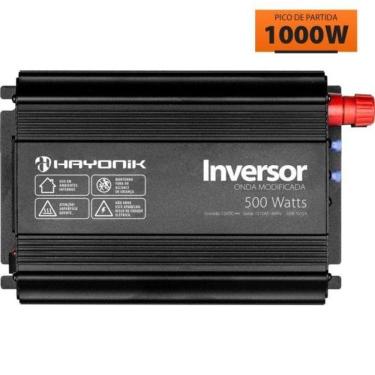 Imagem de Inversor De Onda Modificada 500w 12vdc/127v Pw11-7 Off Grid Hayonik
