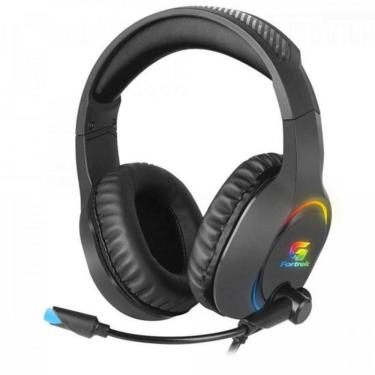 Imagem de Headset Gamer Rgb Holt Preto Fortrek