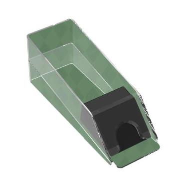 Imagem de Embaralhador De Cartas Em Acrílico Preto Para 4/6 Baralhos, Ideal Para