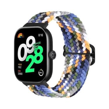 Imagem de Pulseira De Nylon Respirável Para Xiaomi Redmi Watch 4 5 Mi Band 8 pro