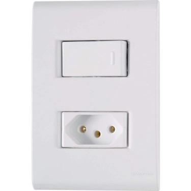 Imagem de Interruptor Simples Tomada 10a 250v - Tramontina