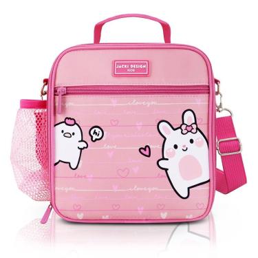 Imagem de Lancheira Térmica Infantil Amiguinhos Jacki Design – 4.180 Ml Coelho Rosa