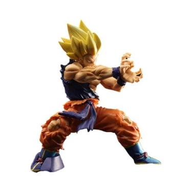 Imagem de Figura De Ação PVC Son Goku Kamehameha Anime Dragon Ball Z 16cm, Model
